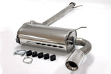 Jetex Performance Exhaust System Mazda MX5 (NA) (90-97) Coupe/Cabrio 1.6 16V/1.8 16V 90-97 2.50"/63.50mm Half System Stainless Steel (T300 series) Round 100mm