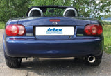 Jetex Performance Exhaust System Mazda MX5 (NB) (98-05) (Miata) Type NB 1.6/1.8 98-05 2.50"/63.50mm Half System Stainless Steel (T300 series) Round 100mm