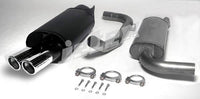 Jetex Performance Exhaust System Volvo S40 Turbo (Phase 2) Phase 2 Turbo Saloon 2001-03 2.50