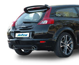 Jetex Performance Exhaust System Volvo C30 Turbo (pre-facelift) (pre-facelift), Turbo T5 up to 2009 2.50"/63.50mm Half System Stainless Steel (T300 series) Non-Resonated Round 100mm L+R