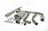 Jetex Performance Exhaust System Volvo C70 Turbo (1st Gen) Cabriolet/Coupe 96-05 2.50"/63.50mm Half System Stainless Steel (T300 series) Round 100mm L+R