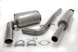 Jetex Performance Exhaust System Volvo V70N 2WD 2.4 140-170bhp 01+ 2.50"/63.50mm - 2.00"/50.80mm Half System Stainless Steel (T400 series) Round 90mm