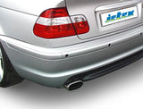 Jetex Performance Exhaust System BMW 316i E46 Saloon/Touring/Coupe 98-05 2.50"/63.50mm Back Box Stainless Steel (T300 series) Oval 85/150mm