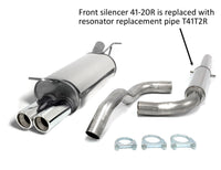 Jetex Performance Exhaust System Volkswagen Golf Mk4 Petrol + Diesel Turbo 1.8 Turbo/1.9TDi 96-05 2.50