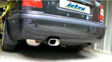 Jetex Performance Exhaust System Skoda Octavia (1U) vRS (02-04) Saloon 1.8i Turbo RS 2002-04 2.50"/63.50mm Half System Stainless Steel (T300 series) Resonated Oval 85/150mm