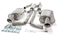 Jetex Performance Exhaust System Audi A4 (B6) Quattro Petrol Turbo (01-05) 1.8T Saloon/Estate (also cabriolet B6/B7 01-09) 2001-05 2.50