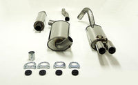 Jetex Performance Exhaust System Audi Coupe (B3) Type 89 2.0/2.2/2.3 (not 20V) 9/86+ 2.50