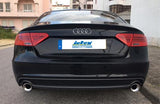 Jetex Performance Exhaust System Audi A5 Diesel Turbo 2WD/Quattro (06+) 2.7/3.0TDI 06+ 2.75"/70.00mm - 2.25"/57.00mm Half System Stainless Steel (T300 series) Round 100mm L+R
