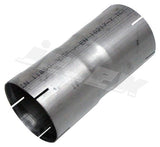 Jetex Custom Double End Exhaust Sleeve 5.00"/125.00mm L=260.00mm Stainless Steel