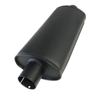 Jetex Custom Oval Silencer Exhaust Box 2.50