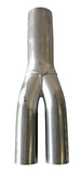 Jetex Custom Exhaust Y-Pipe 2.25"/57.00mm 1.89"/48.00mm (x2) Mild Steel